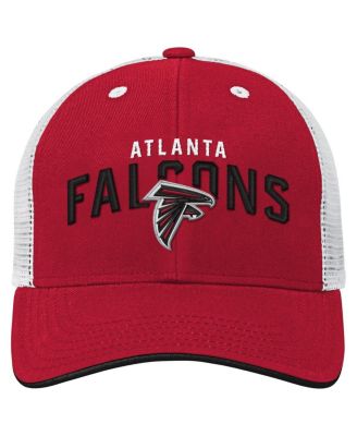 Big Boys and Girls Red Atlanta Falcons Core Lockup Trucker Adjustable Hat