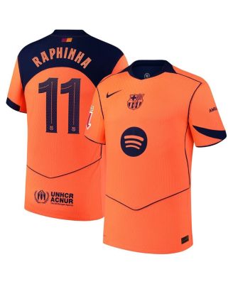 Nike - Men's Raphinha Orange Barcelona 2025/26 Third Authentic Player Jersey