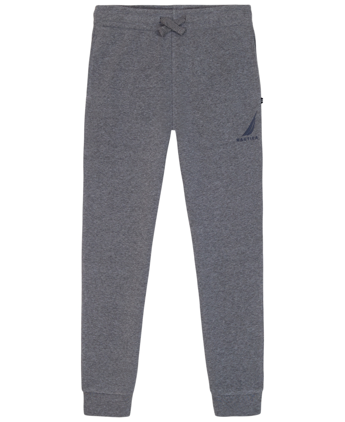 Nautica Boys 2t-7 J-class Pull-on Elastic Joggers In Gray