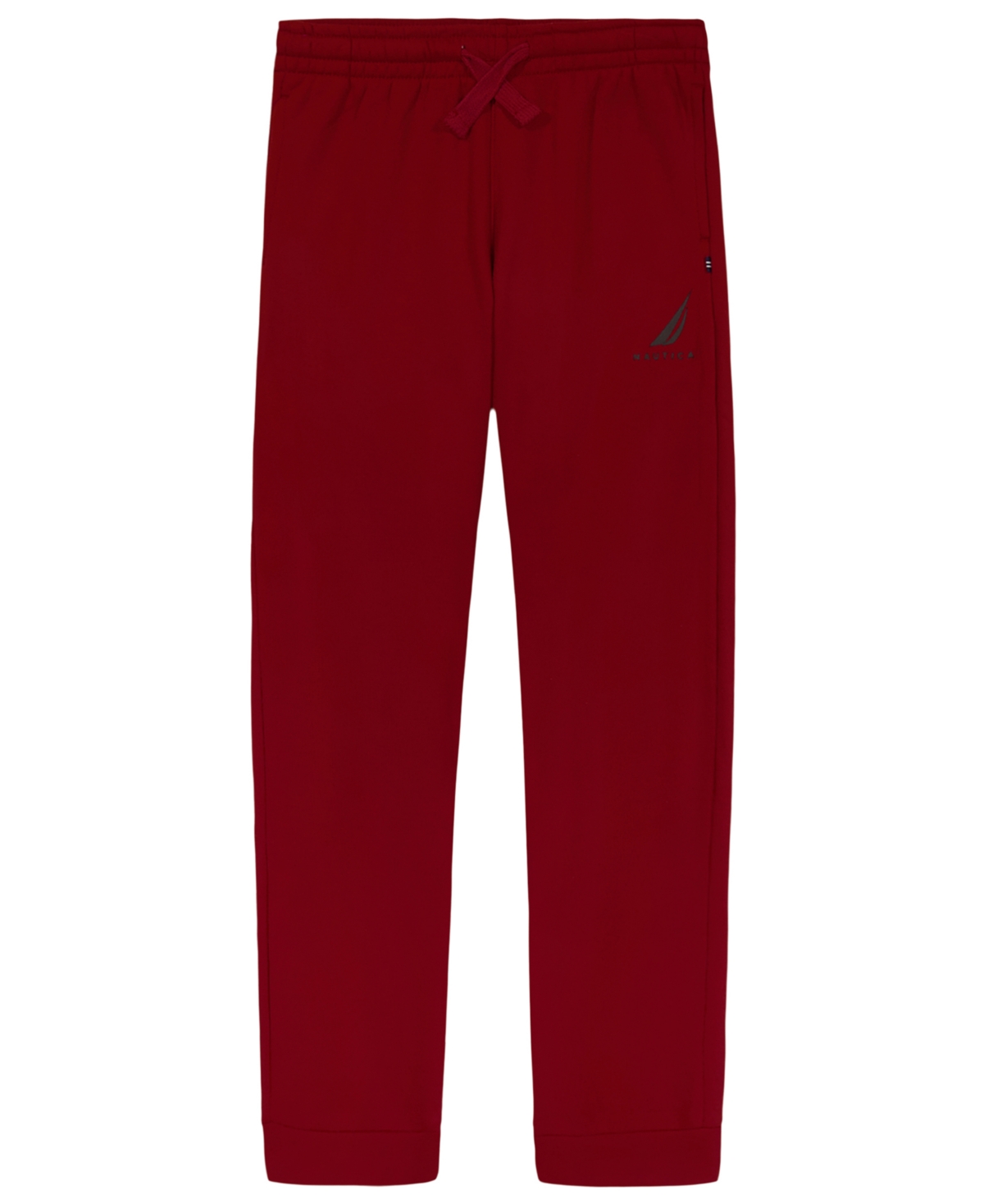 Nautica Boys 8-20 J-class Pull-on Elastic Joggers In Burgundy