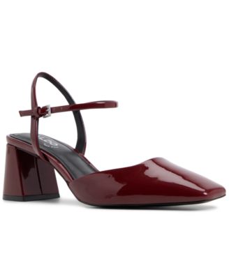 Women's Gennifer Two-Piece Square Toe Pumps