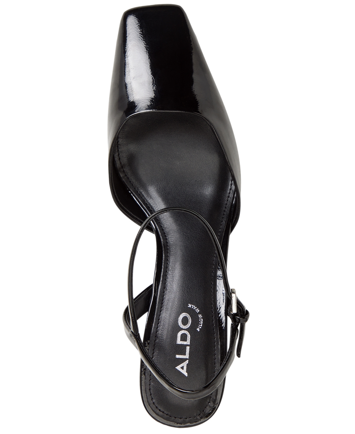 Aldo Gennifer Ankle Strap Pump In Black