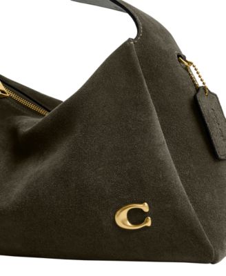 Lola Small Suede Shoulder Bag
