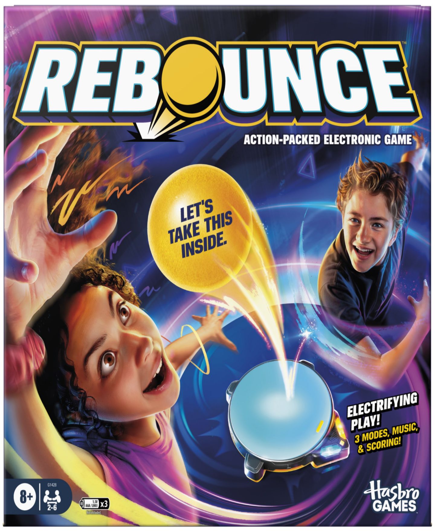 Детская игрушка Hasbro Gaming Rebounce Indoor Action Board Game, цвет: Разноцветный — фото 1