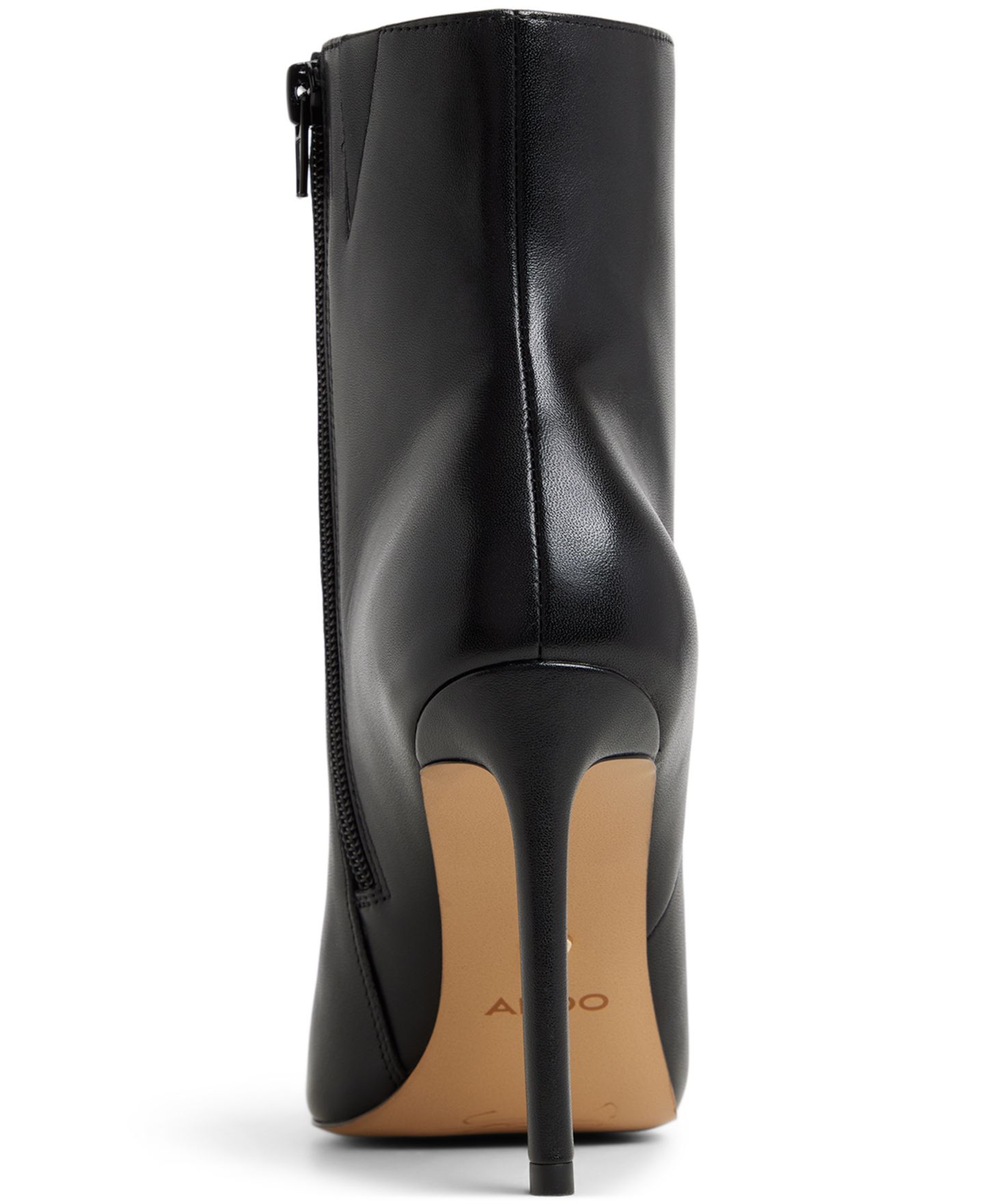 Женские ботинки ALDO Guavaberry Pointed Toe Dress Booties, цвет: Чёрный гладкий — фото 3