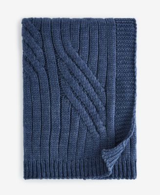Sweater-Knit Throw, 50" x 60", Macy's Exclusive