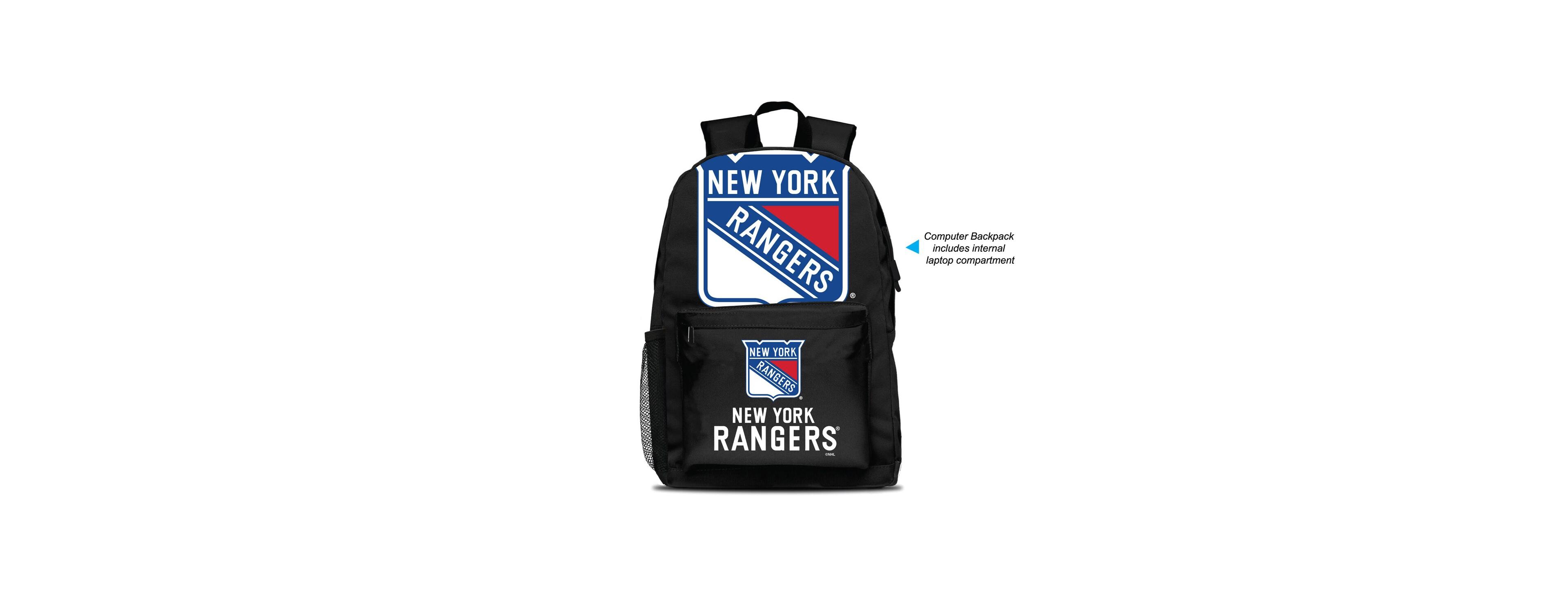 Mojo New York Rangers Large Logo Fan Backpack