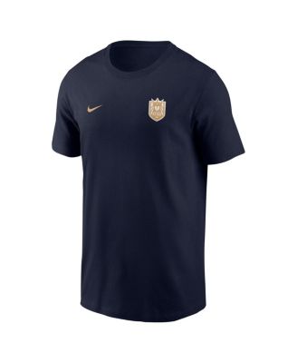 Men's Jordyn Huitema Navy Seattle Reign FC Core Crew Neck T-Shirt