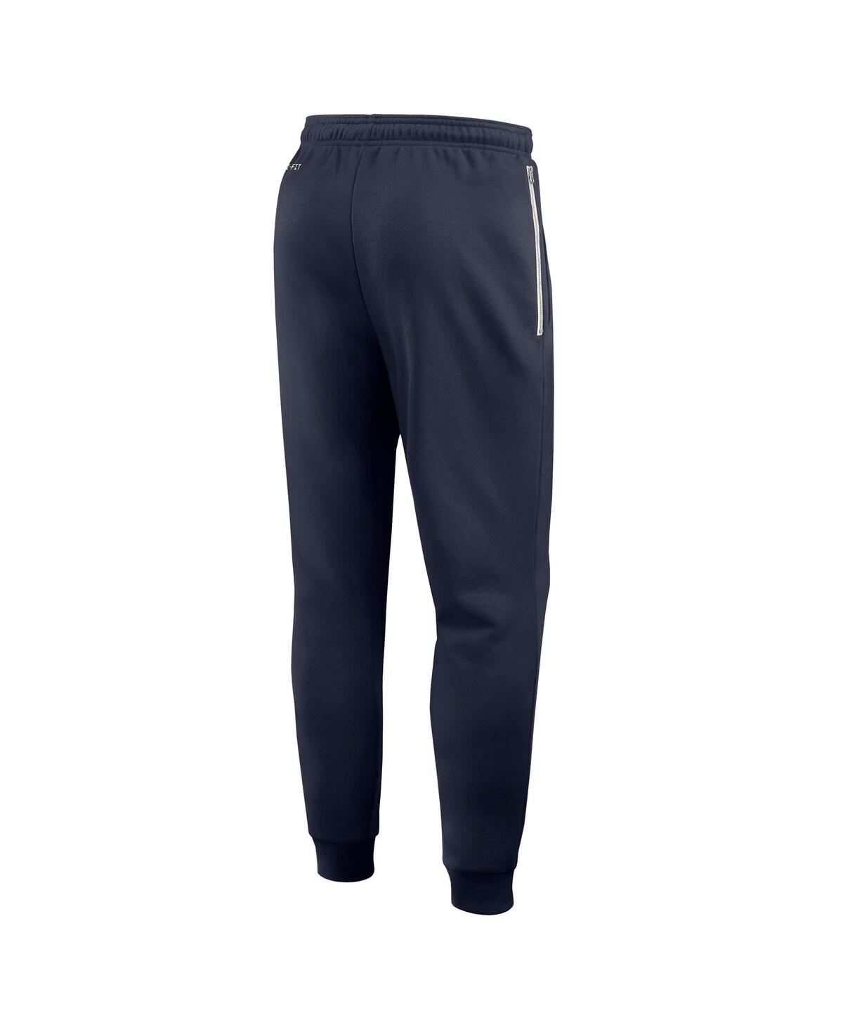 Nike Men's Navy Team Usa Standard Issue Dri-fitâ Taper Sweatpants In Black