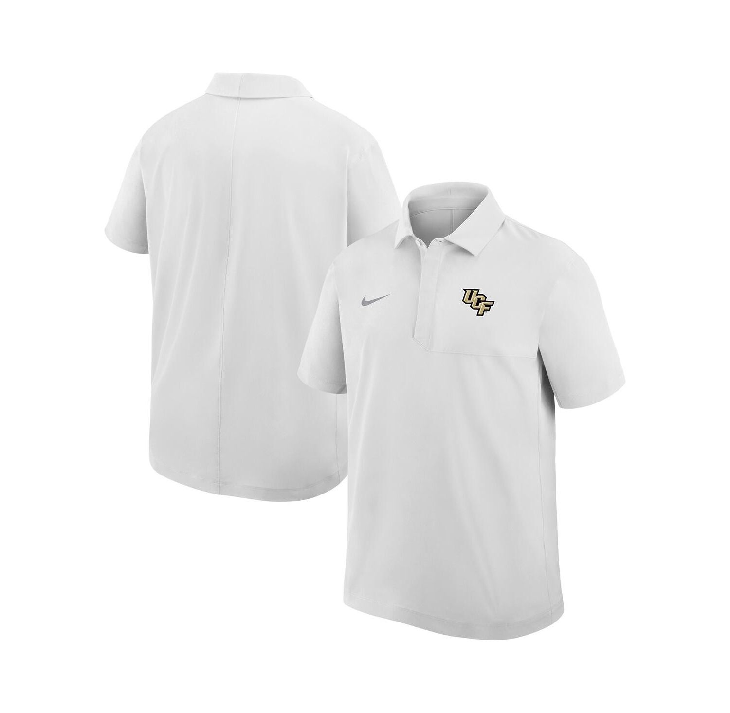 Men's White UCF Knights 2025 Sideline Dri-FIT Polo Shirt