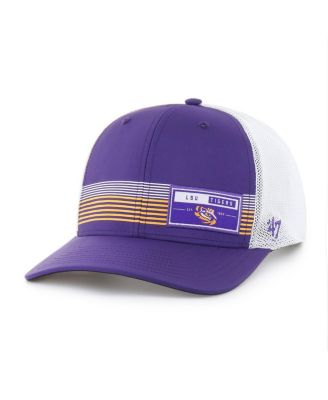 '47 Brand - Men's Purple LSU Tigers Rangefinder Brrr Trucker Adjustable Hat