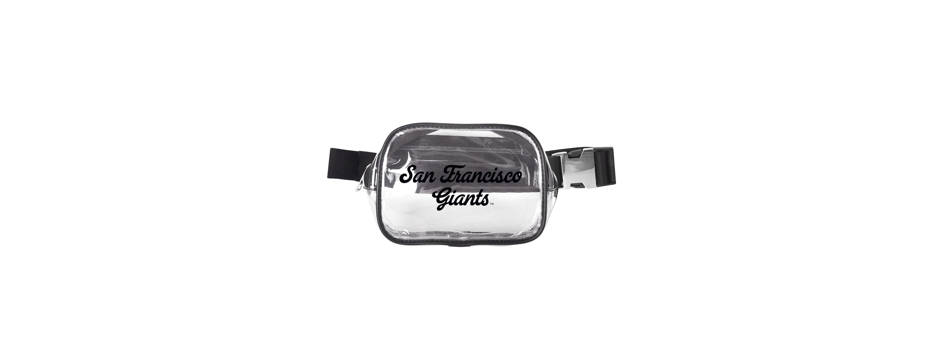 Logo Brands San Francisco Giants Clear Belt Bag