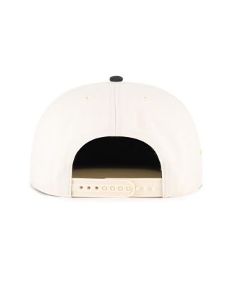 Men's and Women's Natural Auburn Tigers Crossover Off Hand Captain Adjustable Hat