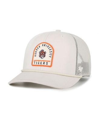 '47 Brand - Men's and Women's Cream Auburn Tigers Core Inline Gravestone Adjustable Trucker Hat