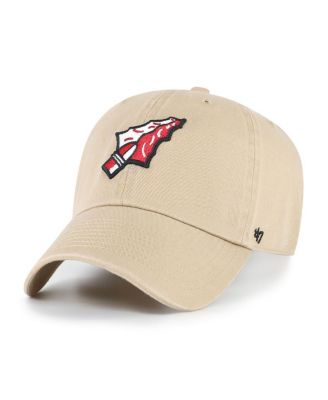 '47 Brand - Big Boys and Girls Khaki Florida State Seminoles Clean Up Adjustable Hat