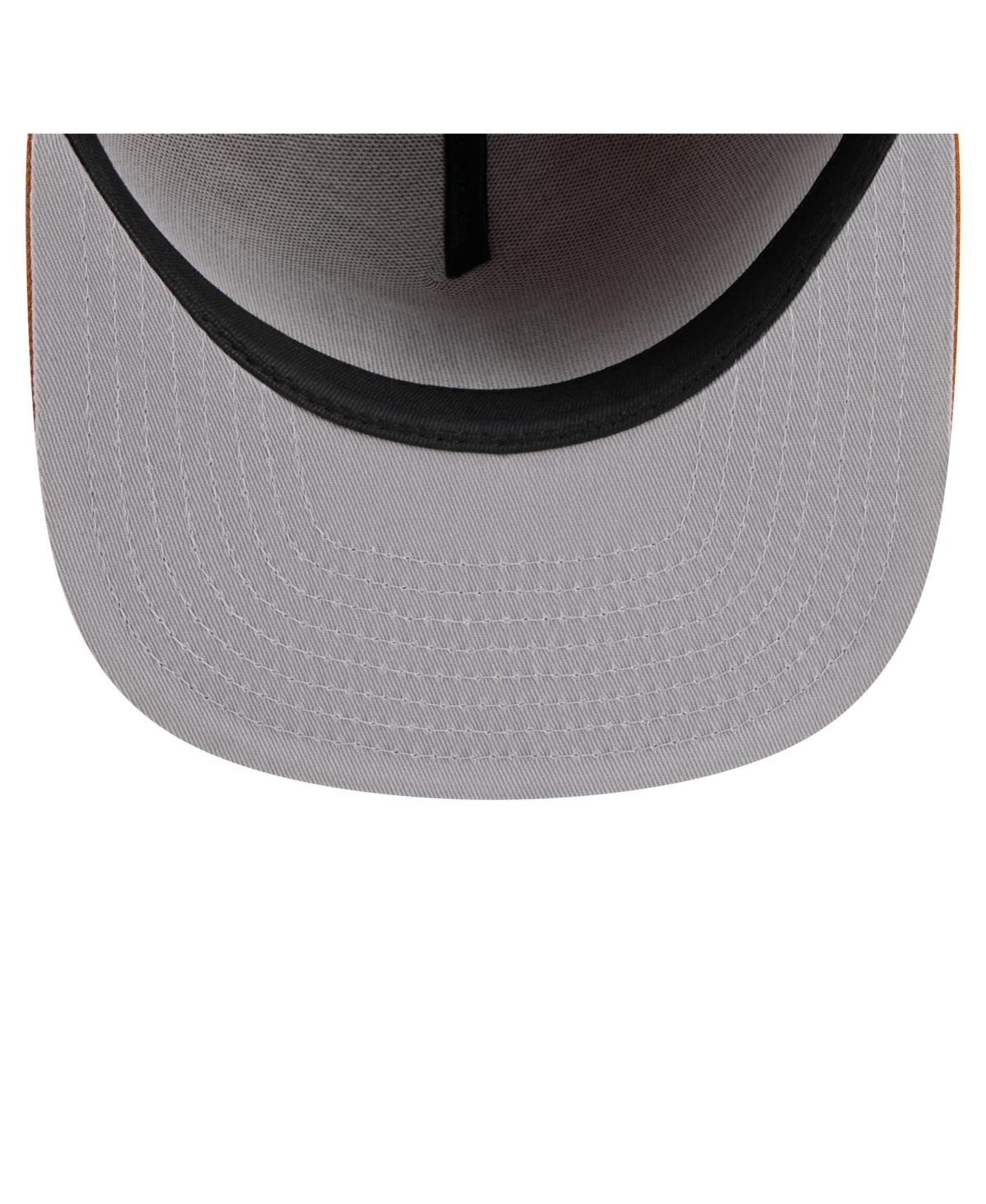 New Era Men's Orange Texas Rangers Color Pack A-frame 59fifty Fitted Hat In Gold