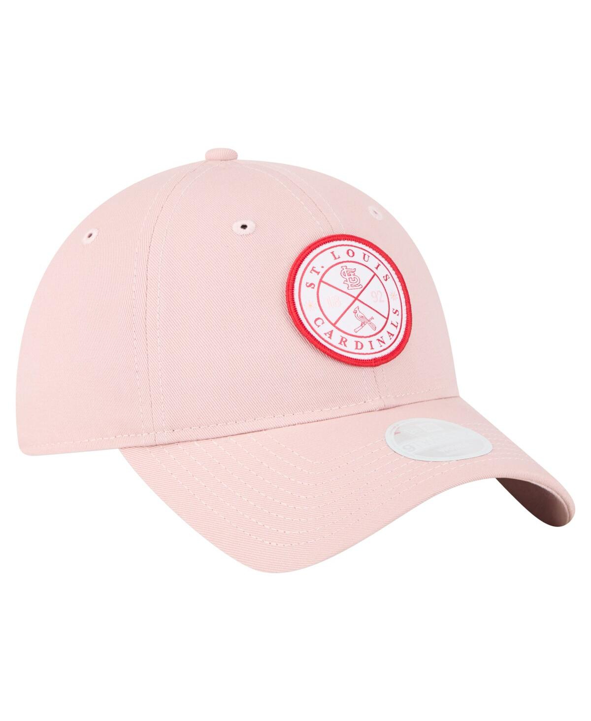 New Era Women's Pink St. Louis Cardinals Bloom 9twenty Adjustable Hat In Pink
