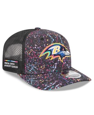 New Era - Men's Black Baltimore Ravens 2025 NFL Crucial Catch 9SEVENTY Adjustable Hat