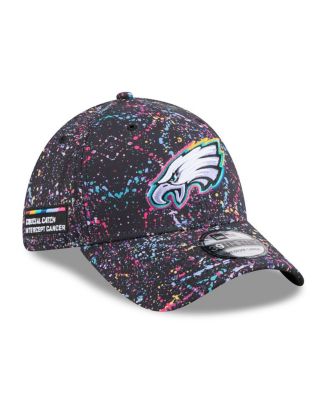 New Era - Men's Black Philadelphia Eagles 2025 NFL Crucial Catch 39THIRTY Flex Hat