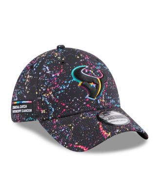New Era - Men's Black Houston Texans 2025 NFL Crucial Catch 39THIRTY Flex Hat