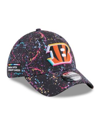 New Era - Men's Black Cincinnati Bengals 2025 NFL Crucial Catch 39THIRTY Flex Hat