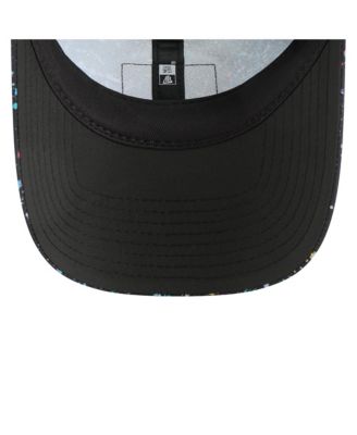 Women's Black Los Angeles Chargers 2025 NFL Crucial Catch Pony Tail Adjustable Hat