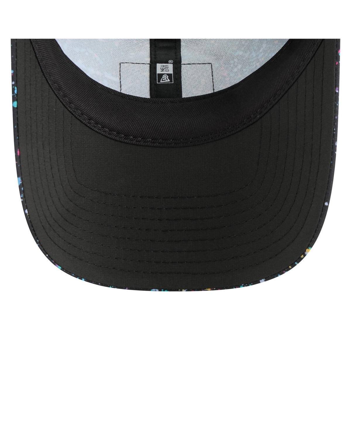 New Era Women's Black Los Angeles Chargers 2025 Nfl Crucial Catch Pony Tail Adjustable Hat In Black