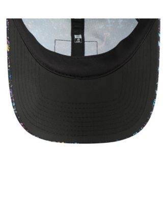 Women's Black Dallas Cowboys 2025 NFL Crucial Catch Pony Tail Adjustable Hat