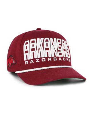 '47 Brand - Big Boys and Girls Cardinal Arkansas Razorbacks Byline Hitch Adjustable Hat