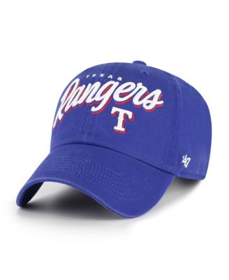 '47 Brand - Women's Royal Texas Rangers Ariana Clean Up Adjustable Hat