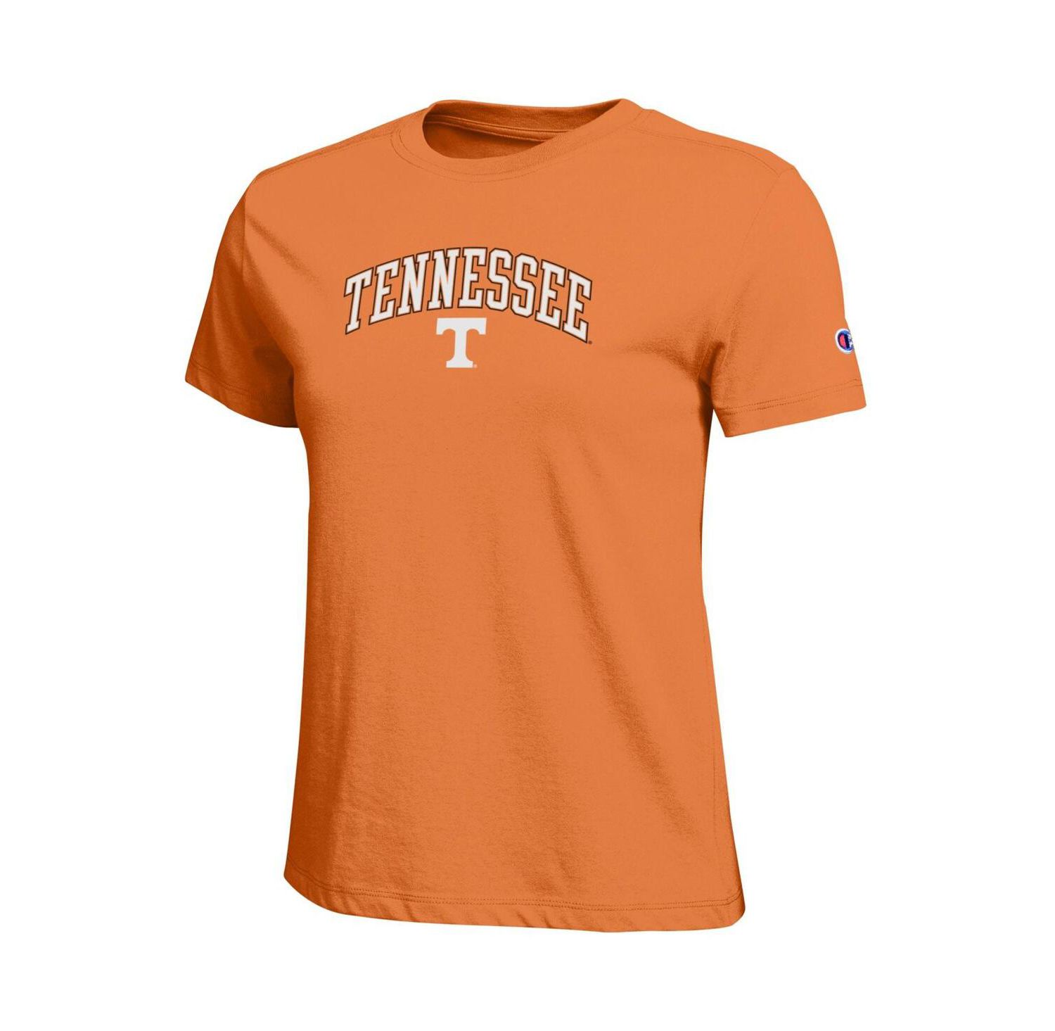 Women's Tennessee Orange Tennessee Volunteers Arched Over Logo T-Shirt