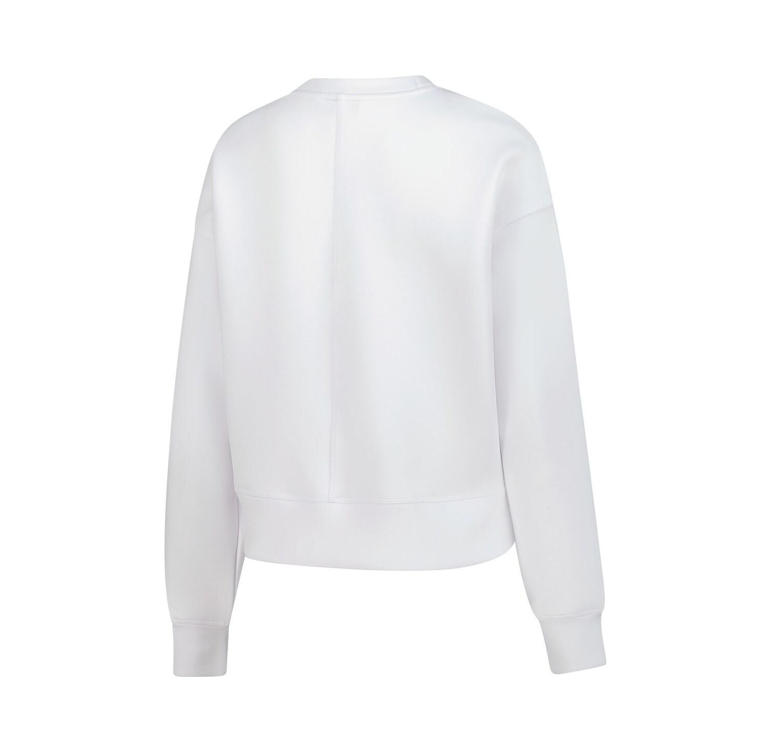 Women's White USWNT Luxe Sponge Tri-Blend Pullover Sweatshirt