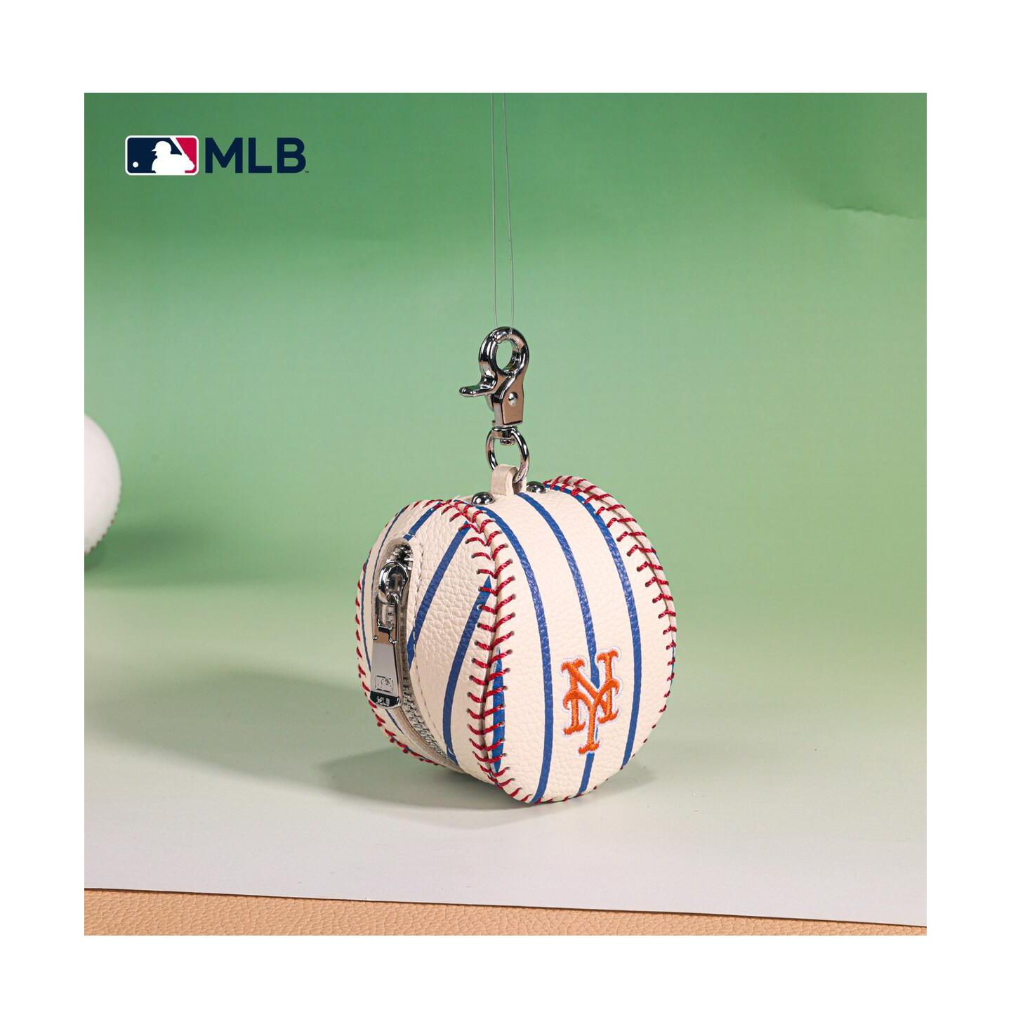 Женский брелок Montana West New York Mets Baseball Bag Charm — фото 2