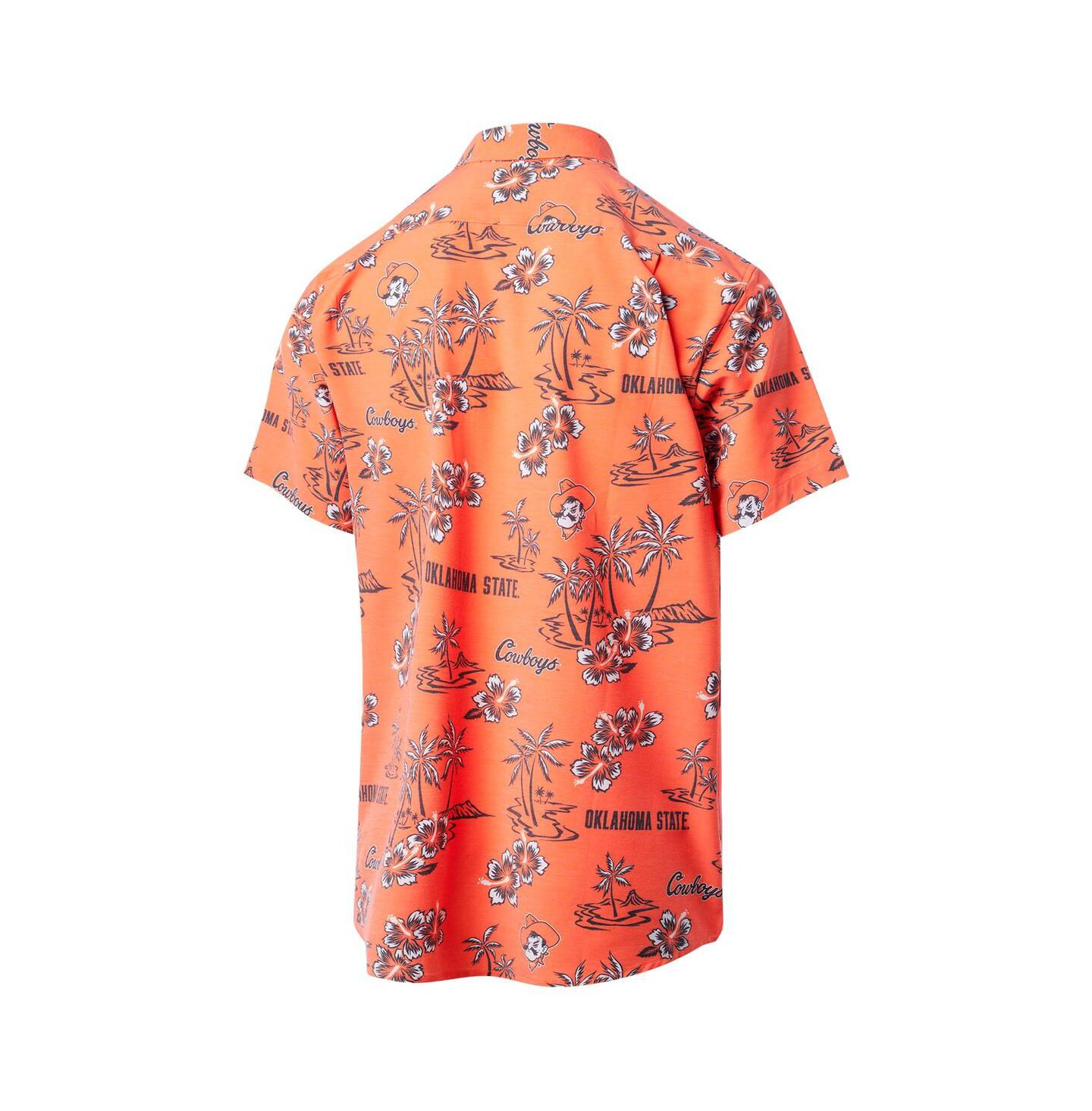 Мужская рубашка Reyn Spooner Orange Oklahoma State Cowboys Classic Button-Up — фото 3