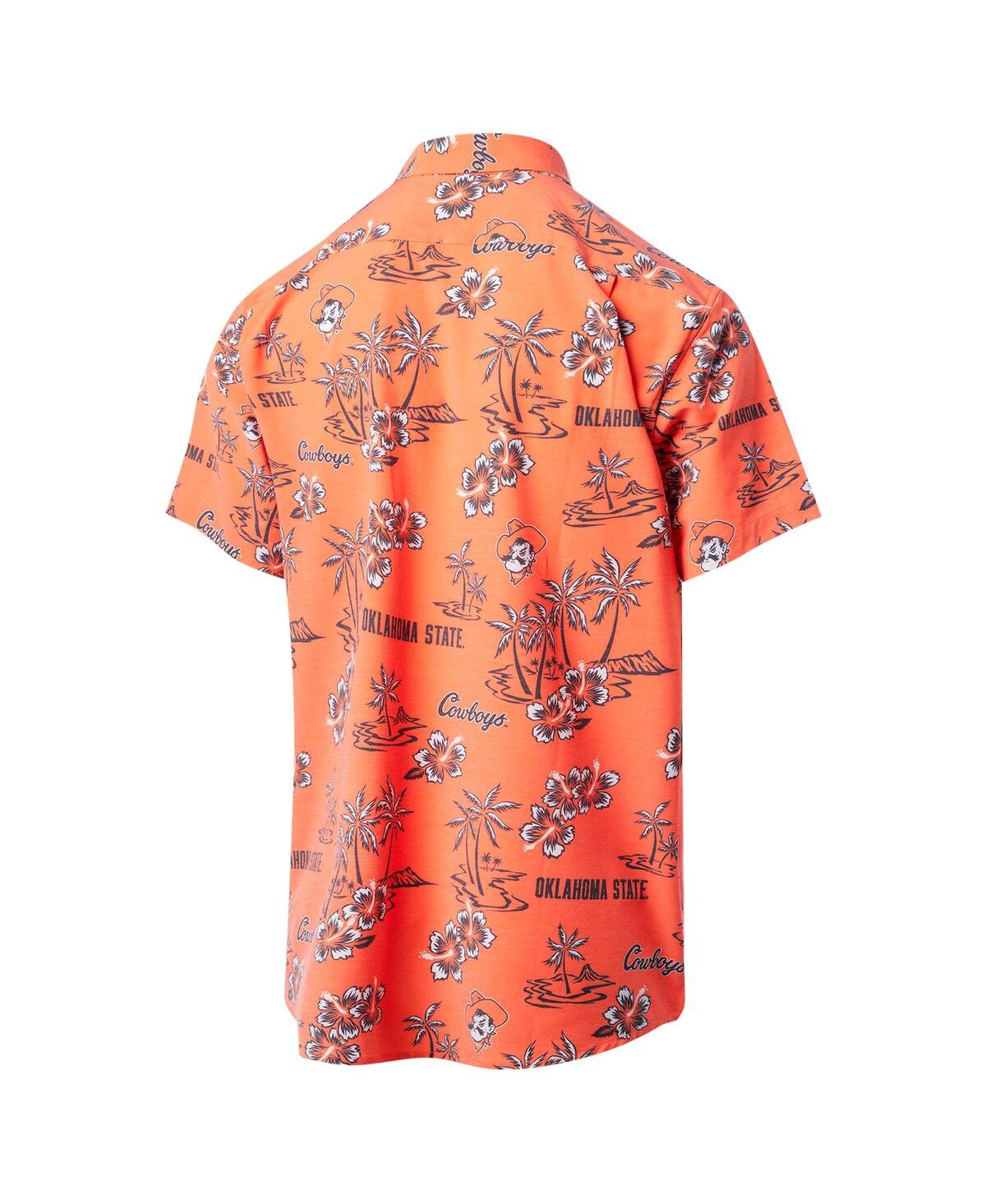 Reyn Spooner Men's Orange Oklahoma State Cowboys Classic Button-up Shirt In Orange