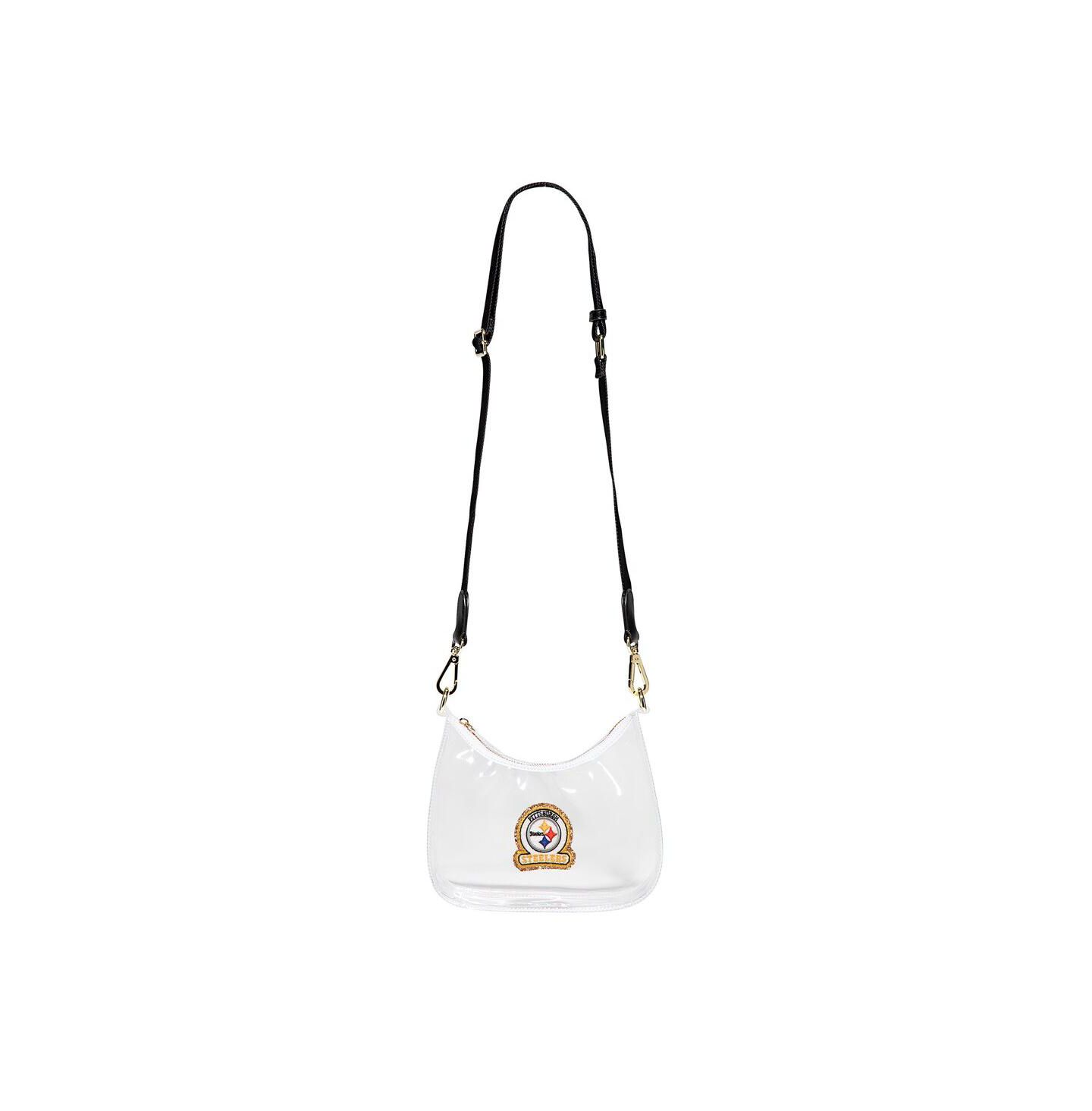Женская сумка Stoney Clover Lane Pittsburgh Steelers Clear Curved Crossbody — фото 2