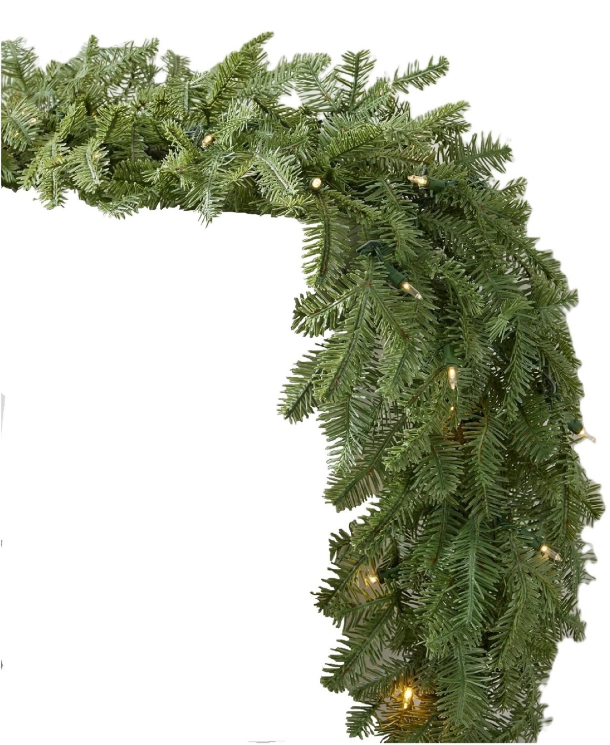 Balsam Hill 120" Bh Fraser Fir Christmas Garland In Green