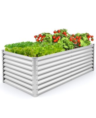 Raised Garden Bed Large Metal Planter Box Kit for Vegetable Herb 6' x 3' x 2'