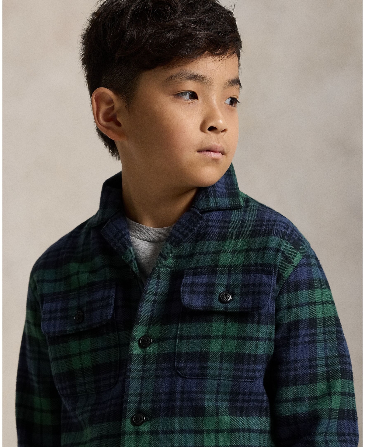 Polo Ralph Lauren Big Boys 8-20 Plaid Camp Shirt