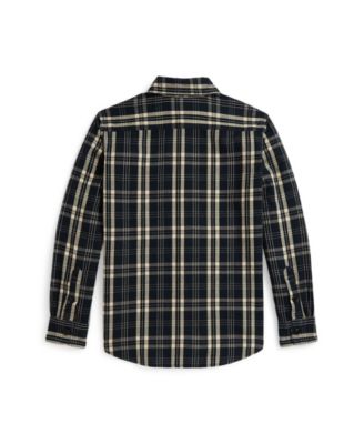 Boys' 8-20 Plaid Work Shirt
