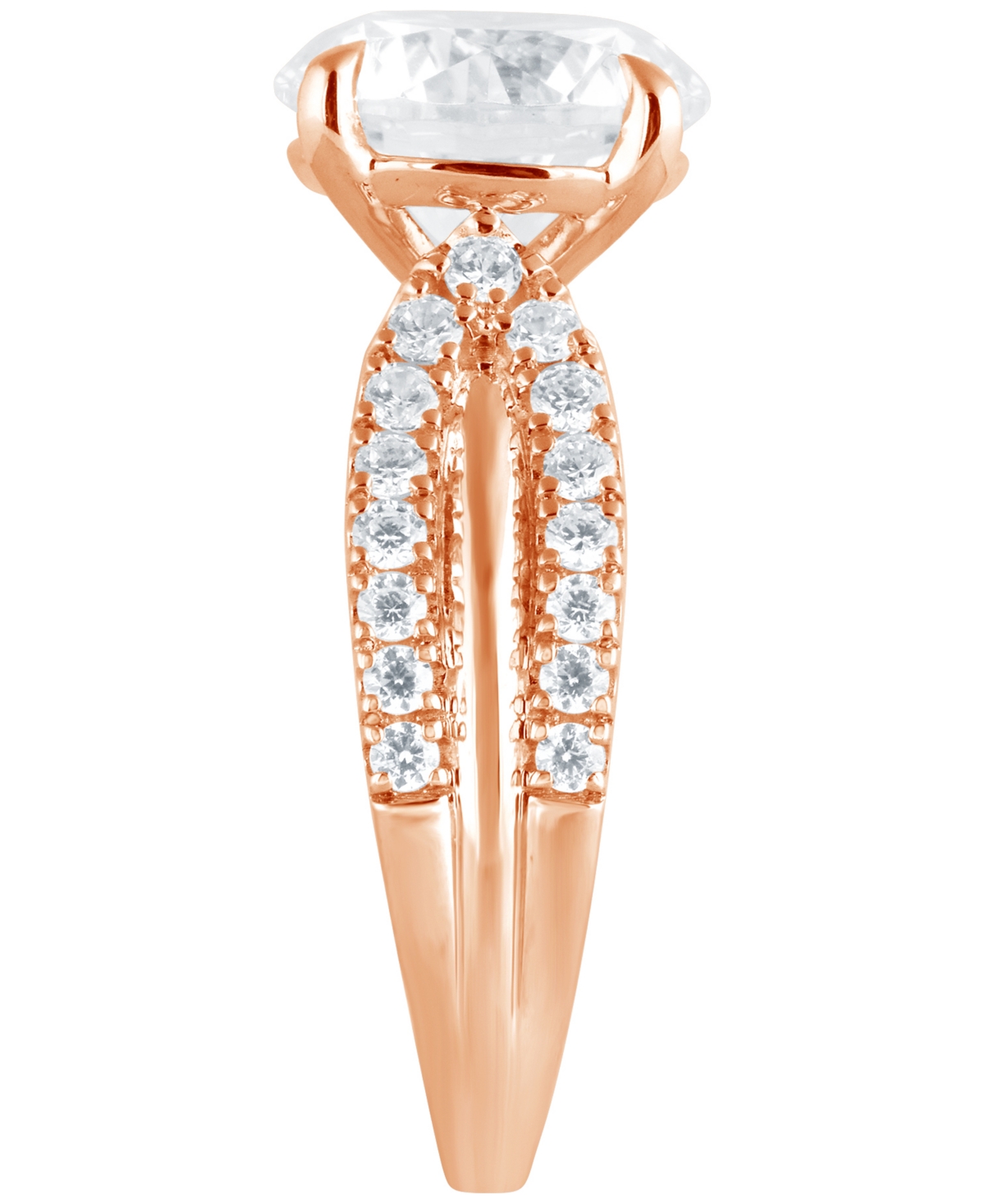 Badgley Mischka Certified Lab Grown Diamond Engagement Ring (4 Ct. T.w.) In 14k Gold In Gold