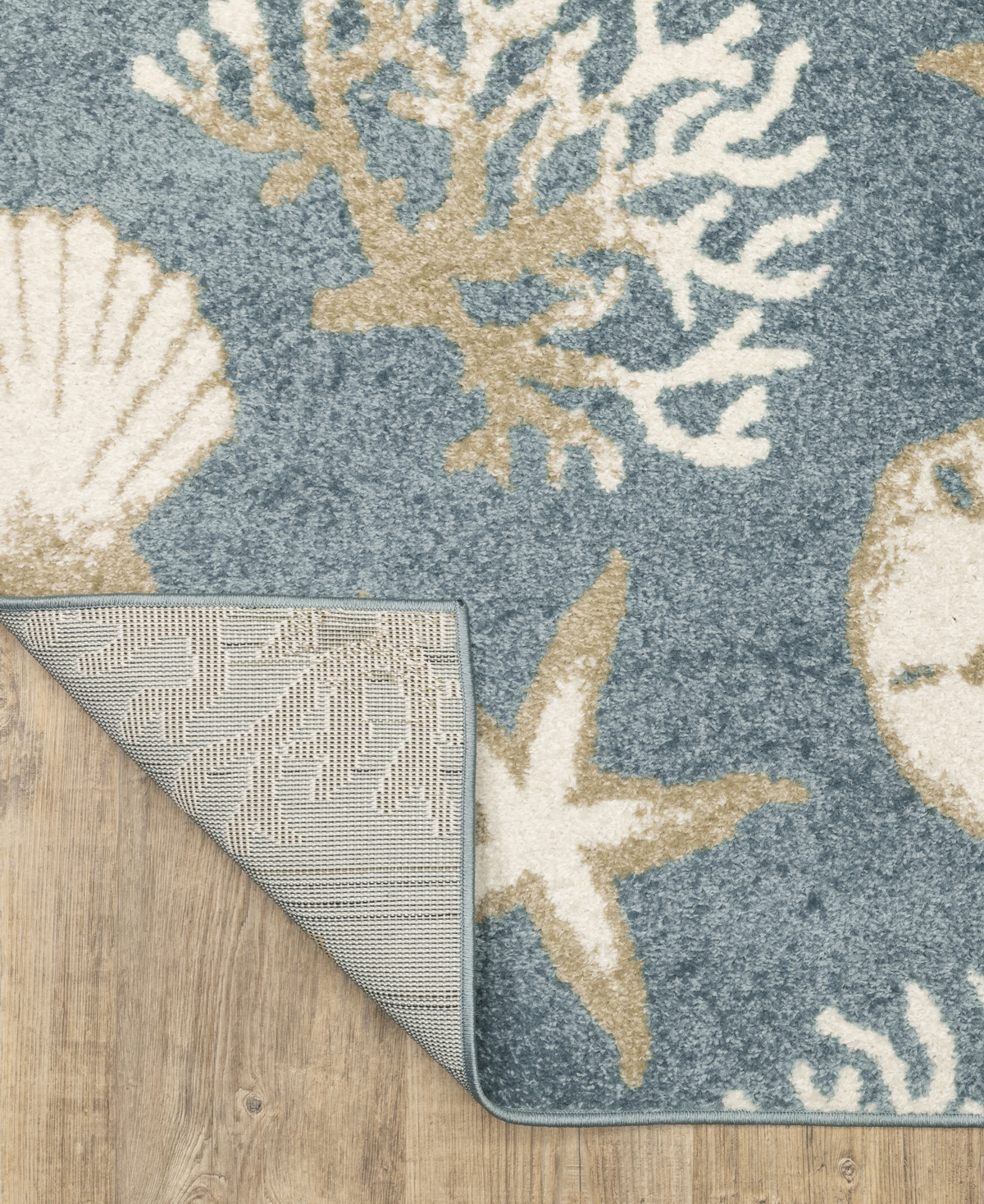 Oriental Weavers Quinn Qui01 5' X 8' Area Rug In Blue