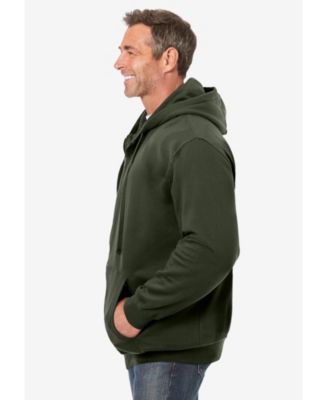Tall Fleece Zip-Front Hoodie