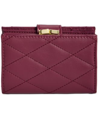 Quilted Framed Indexer Wallet, Macy's Exclusive