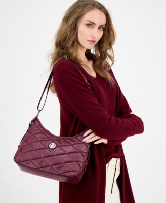 Small Quilted Soft Shoulder Crossbody, Exclusively at Macy's 