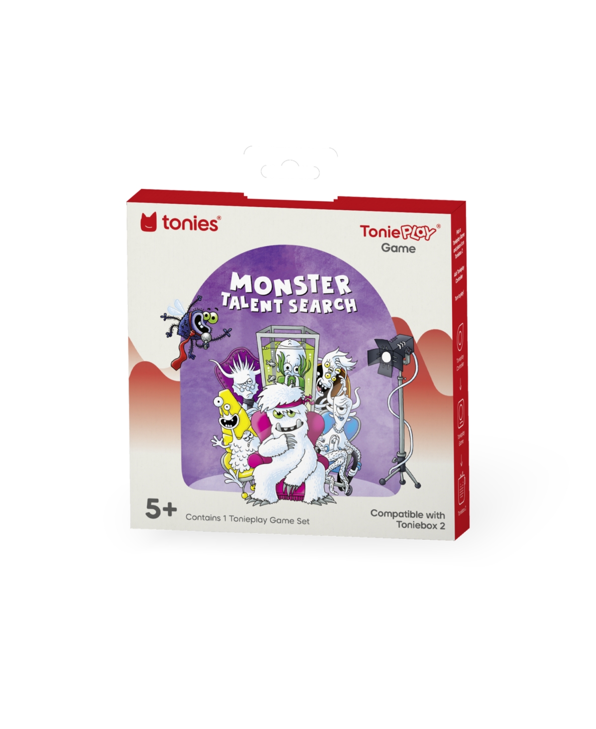 Tonies Tonieplay Monster Talent Search Game In Transparent