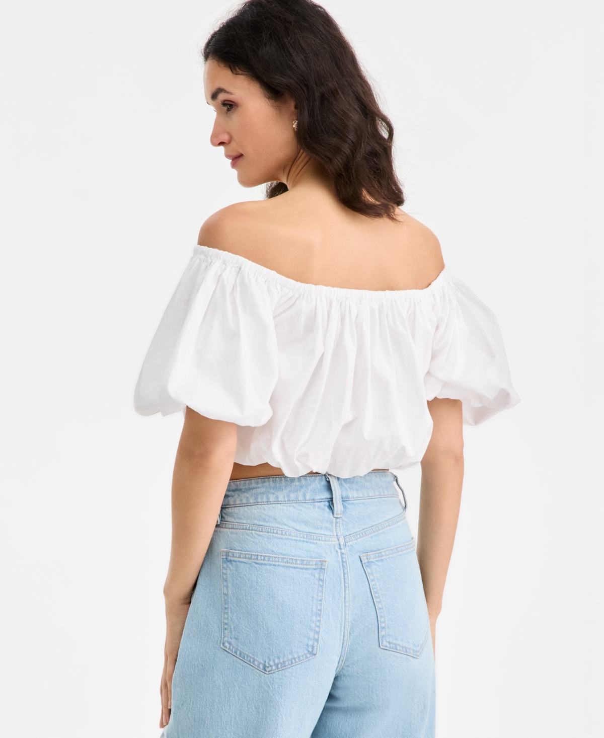 On 34th Women's Off Shoulder Bubble Top, Macy's Exclusive