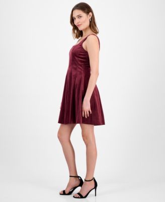 Women's Square Neck Short Dress