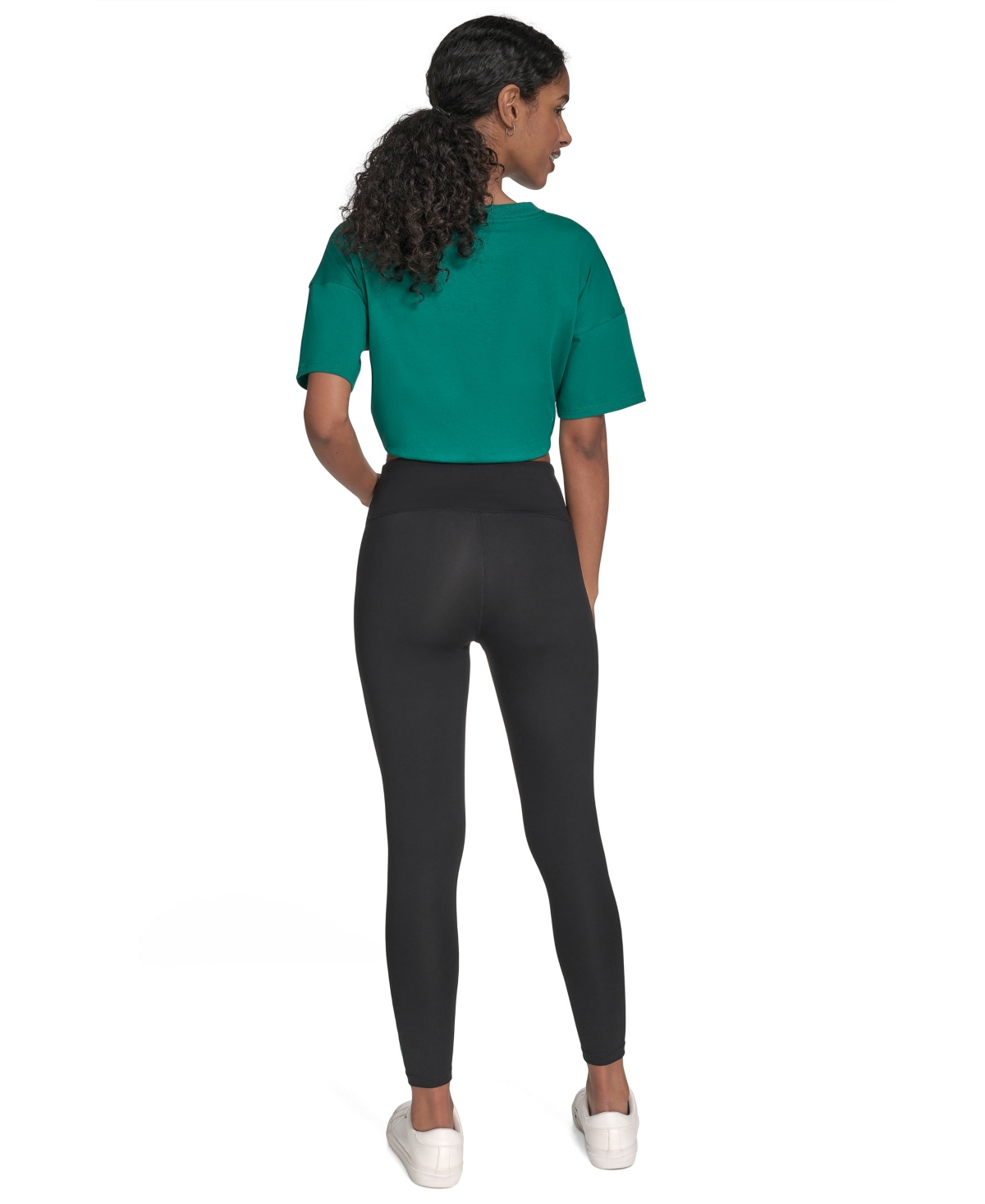 Calvin Klein Performance Women's High-rise 7/8 Leggings In Black