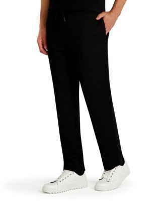 Men's Quilted Semi Straight Pants